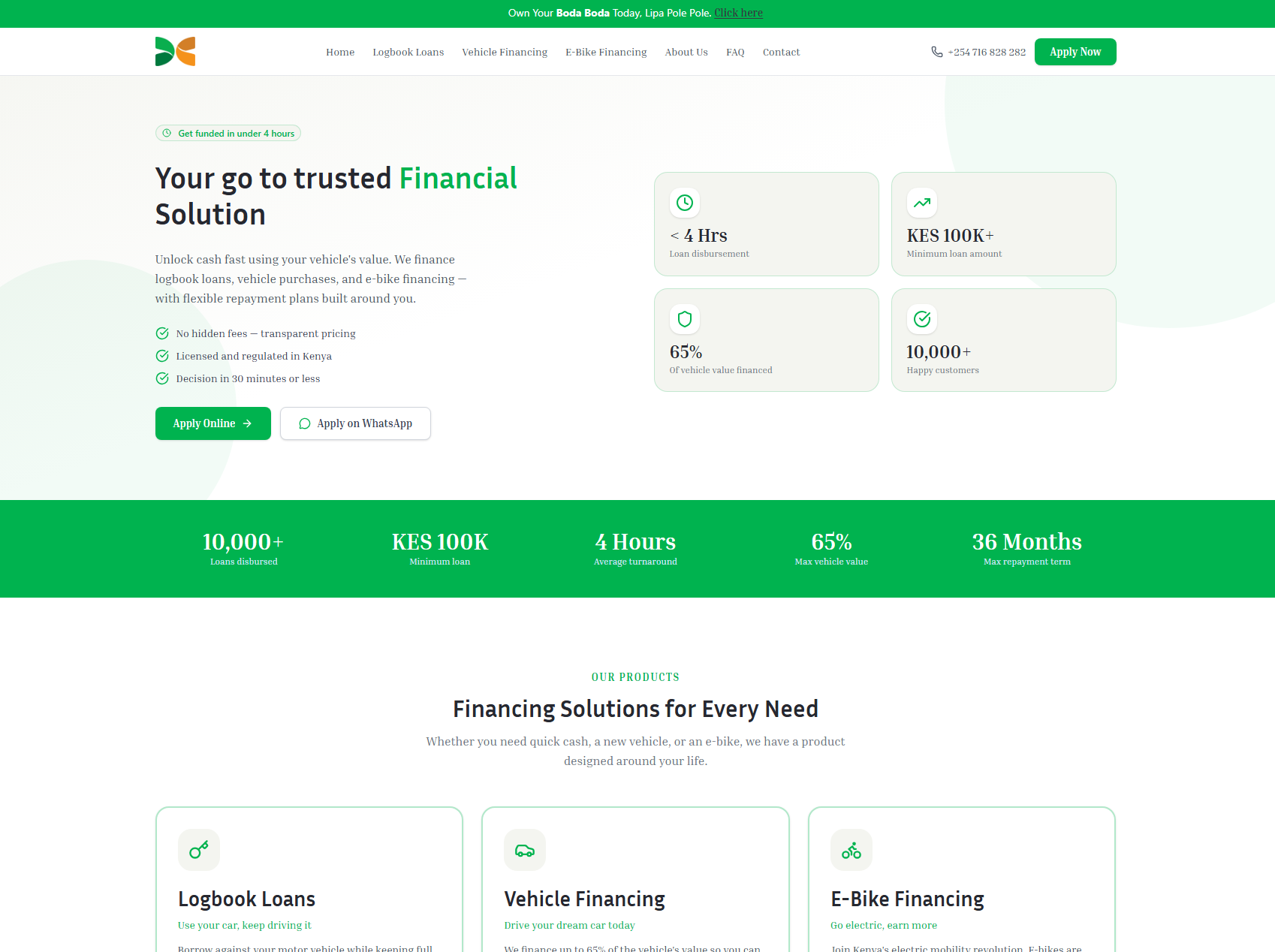 Huduma Credit preview